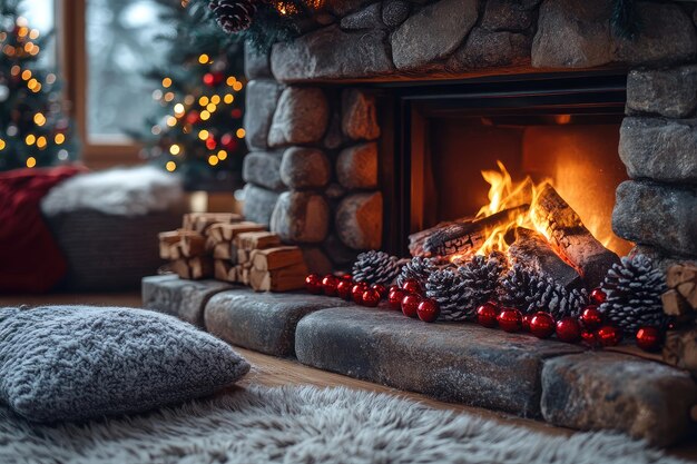 Fireside Pinecones